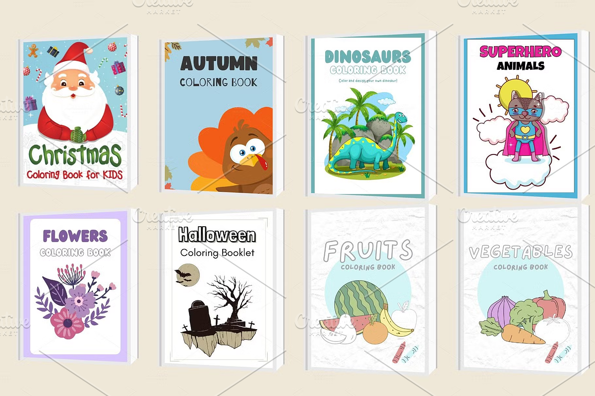 3000+ Kids Coloring Pages Bundle, an Object Graphic by ThePhoton (Photo 2 of 5)
