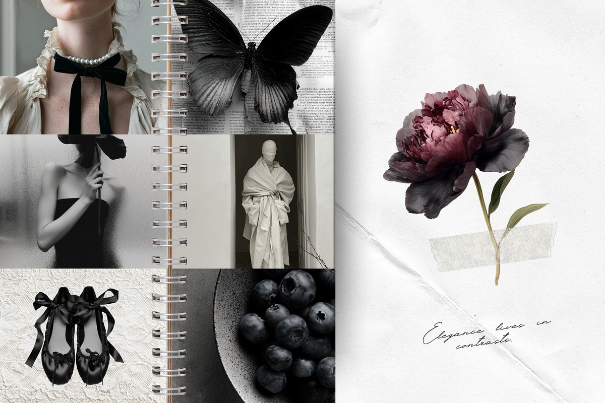 Dark Soul Collage Collection, an Object Graphic by VirinaDesign (Photo 2 of 11)