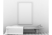 African tribal ethnic bed, a Household Mockup by Larser (Thumbnail 2 of 2)