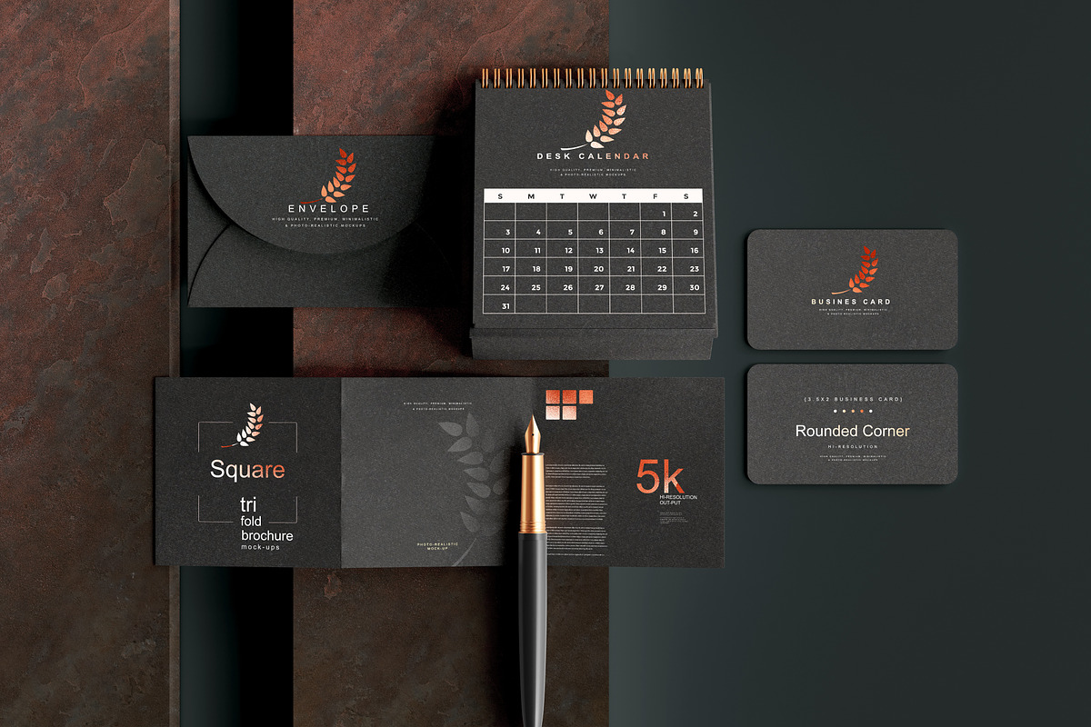 Stationery Branding Mockup Bundle, a Packaging Mockup by pmvch (Photo 17 of 120)