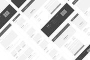 Axure Responsive blog template 2, a Wireframe Template by Humble UX (Thumbnail 2 of 4)