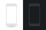 8Multi Device PS Flat/Vector Mockups, an iPhone Mockup by andresvizio (Thumbnail 7 of 12)