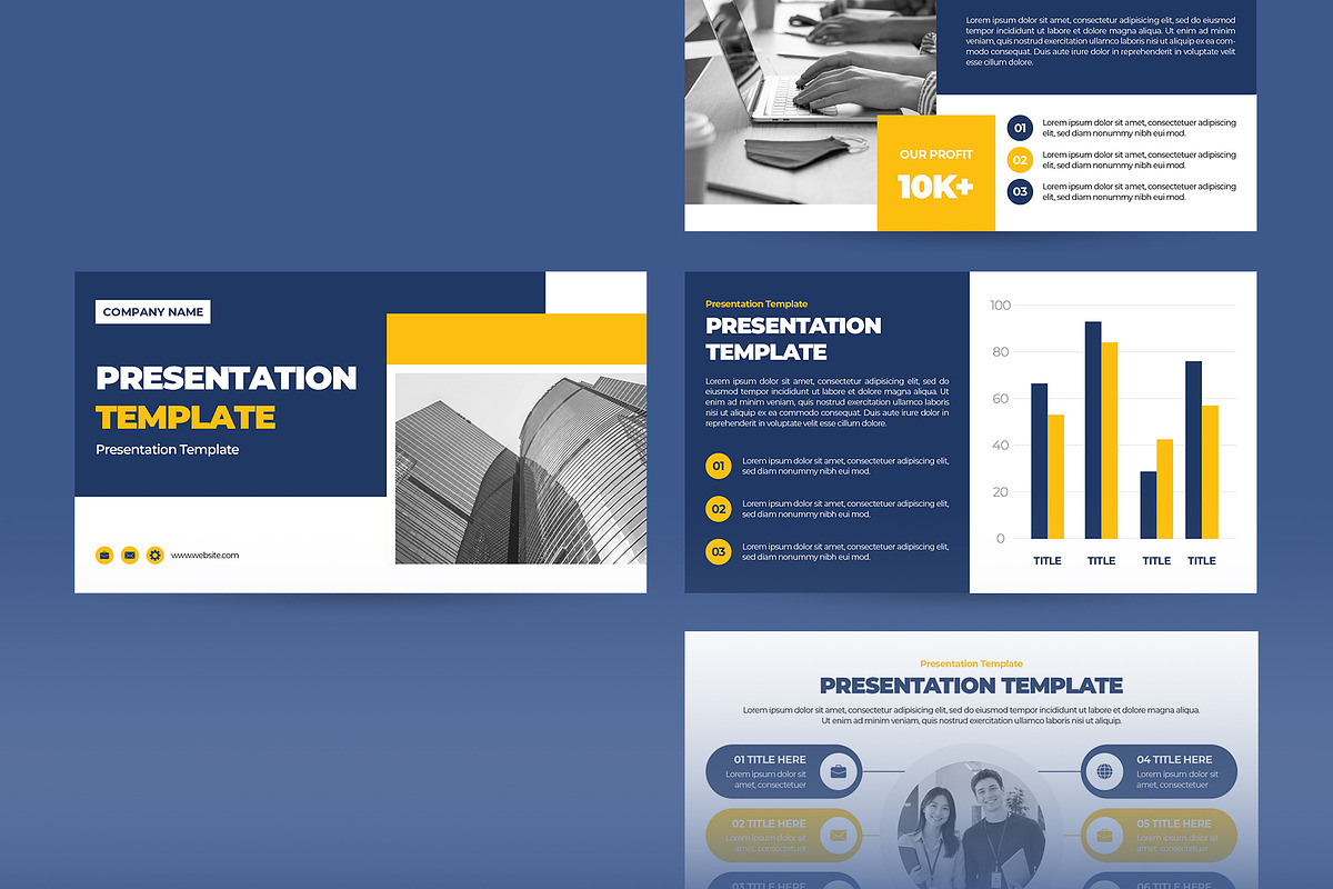 Business Strategy Presentation, a Presentation Template by CreativeUP (Photo 3 of 6)