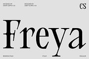 CS Freya – Serif Font, a Serif Font by Craft Supply Co. (Thumbnail 1 of 8)