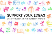 Doodle Gifts, a Background Graphic by Brickclay (Thumbnail 4 of 5)