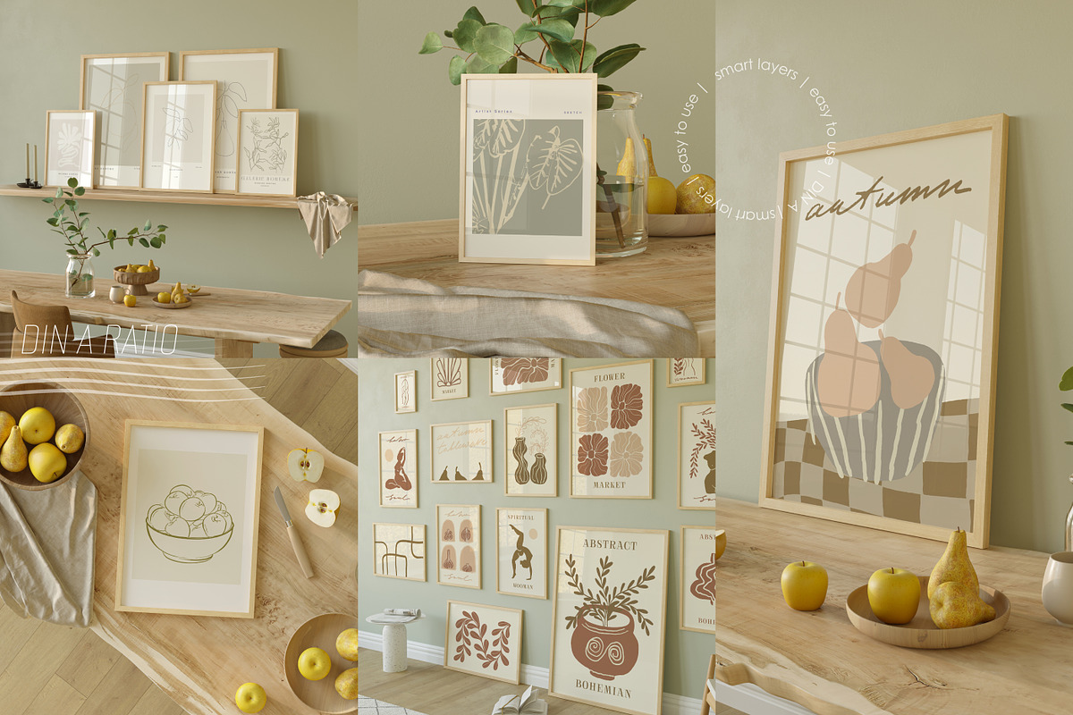 ANNIE ROOM | Interior Frame Mockup, a Household Mockup by yuliyuri.studio (Photo 2 of 20)