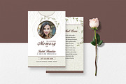 Funeral Program And Prayer Card, a Brochure Template by crazyOWL (Thumbnail 4 of 9)