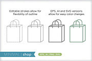 Minimal shop icons, an Outline Icon by Picture Window (Thumbnail 5 of 5)