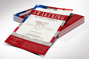 American Patriotic Church Flyer, a Flyer Template by Godserv Designs (Thumbnail 1 of 8)