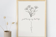 Wildflower SVG PNG Bundle, an Object Graphic by Createble (Thumbnail 2 of 6)