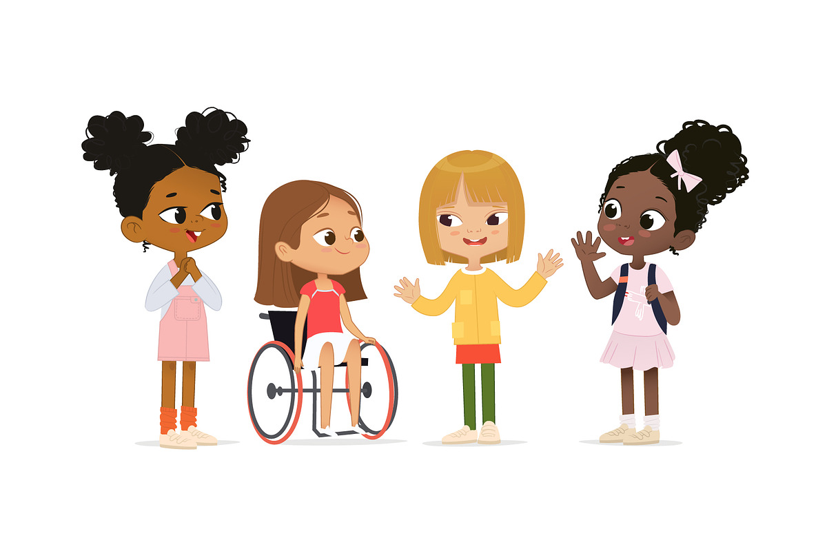 Inclusive Education. Vector, an Education Illustration by FoxyImage (Photo 3 of 3)