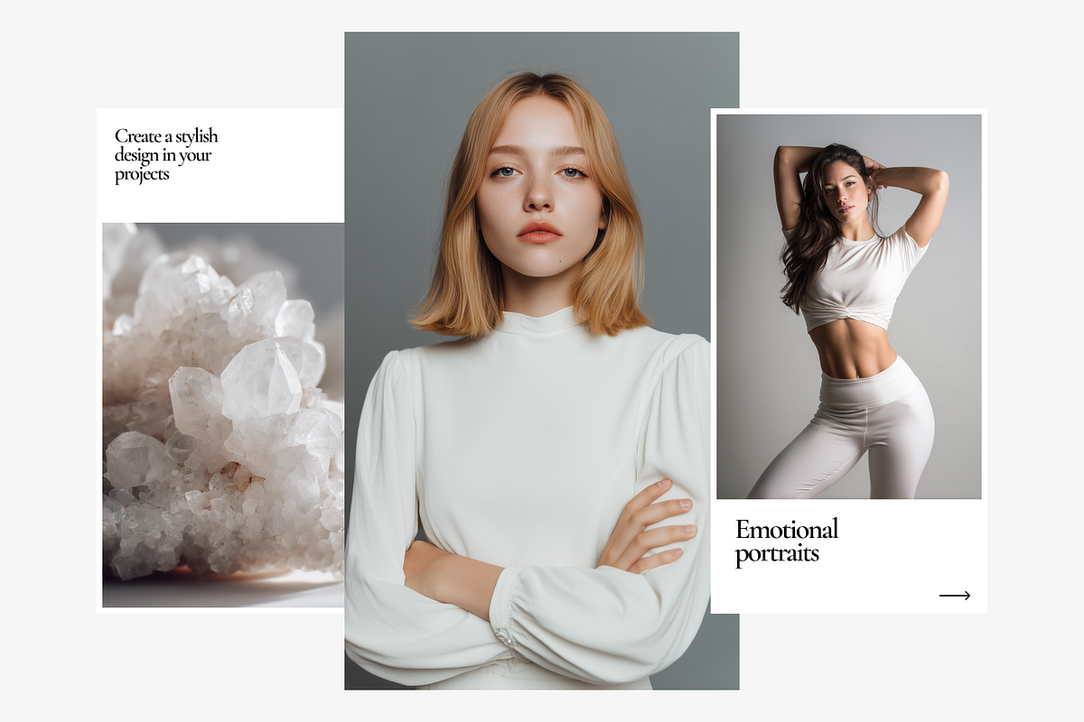 218 White Fashion Stock Images, a Beauty & Fashion Photo by Welovegraphics (Photo 5 of 10)
