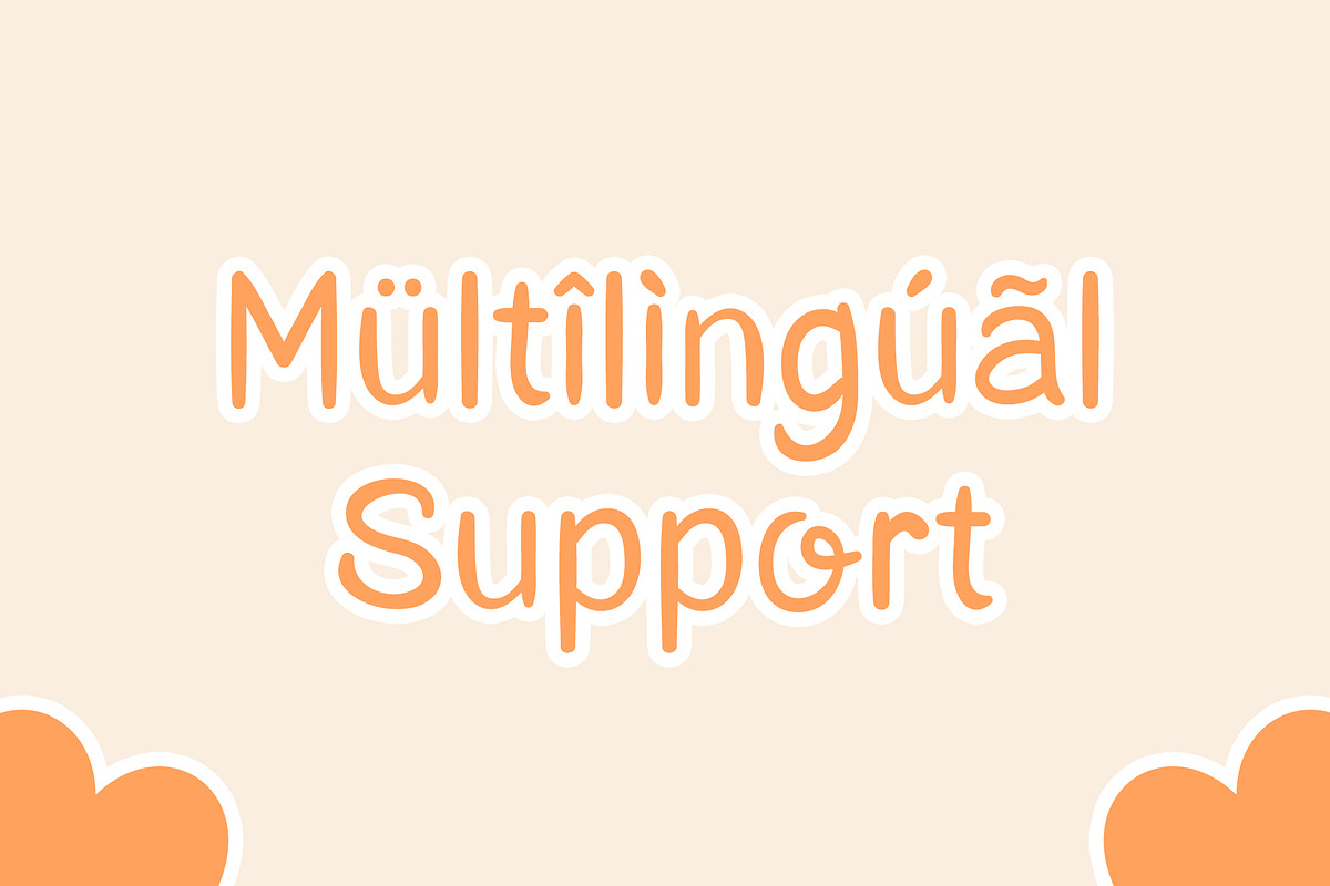 Orange Mango | Cute Handwritten, a Sans Serif Font by Lightsense (Photo 9 of 12)