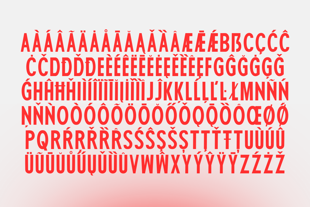 Stronger Thinker – Condensed Font, a Sans Serif Font by Fikryal Studio (Photo 4 of 13)