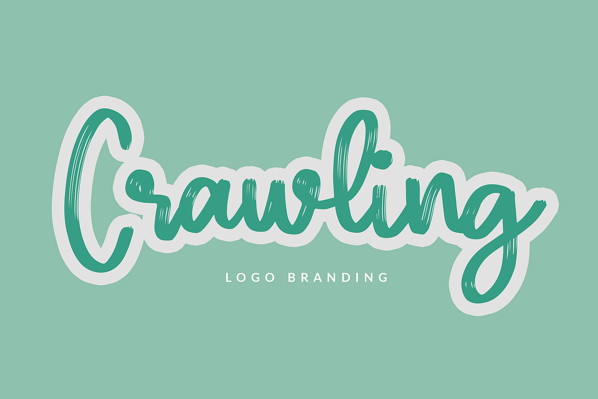 Purbaya Brush Script Typeface preview 2