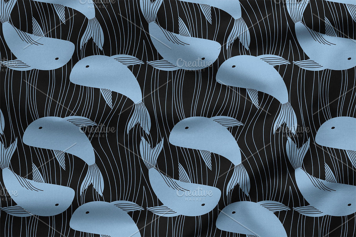 Underwater Pattern Collection, a Pattern Graphic by MarynArts (Photo 2 of 5)