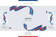 Iceland flag ribbon vector, a Templates & Theme by Simbos (Thumbnail 9 of 9)