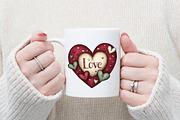 Hand Drawn Valentine Clipart, an Illustration by designcity5 (Thumbnail 4 of 5)