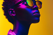 109 Fashion models in sunglasses, a Beauty & Fashion Photo by Handmadefont (Thumbnail 18 of 113)