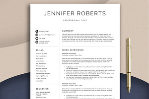 Resume Template CV