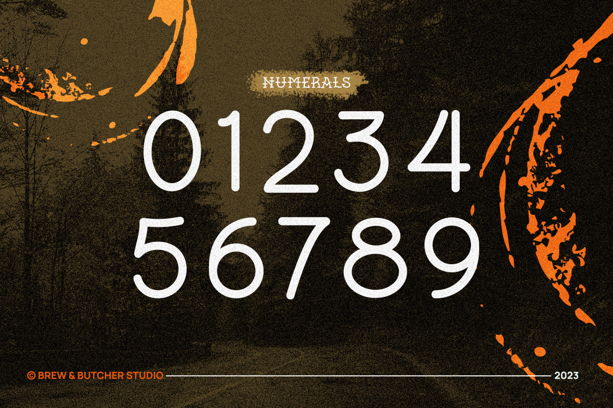 Cry Ink | Tattoos Typeface, a Serif Font by Brew & Butcher Studio (Photo 3 of 11)