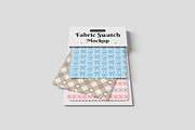 Fabric Swatch Mockup PSD, an Advertising Mockup by Indah (Thumbnail 5 of 6)