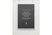 Frame For Your Work Mockup, an Advertising Mockup by DesignRushMarket (Thumbnail 11 of 14)
