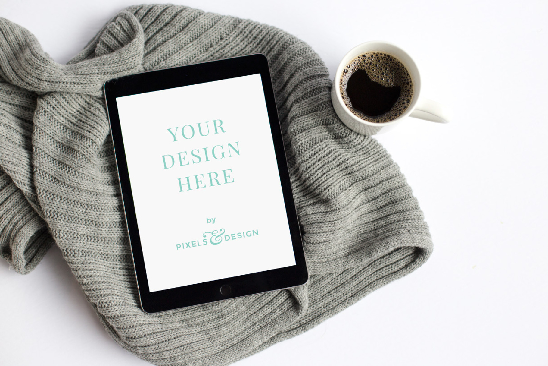 Styled iPad Mockup, a Business Photo by Pixels & Design