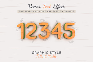 Splatter Carrot Editable Text Effect