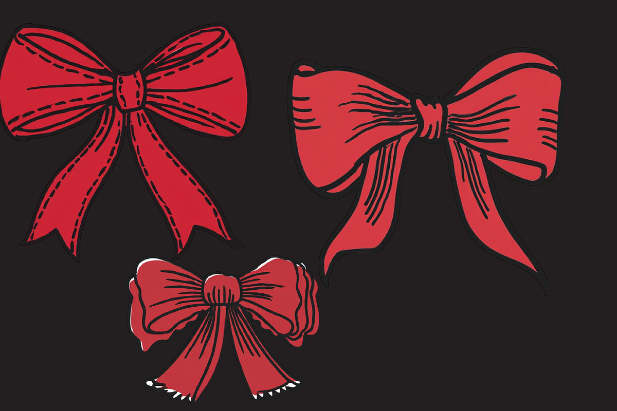 Valentine Coquette Ribbon Clipart, an Illustration by Designworld (Photo 4 of 5)