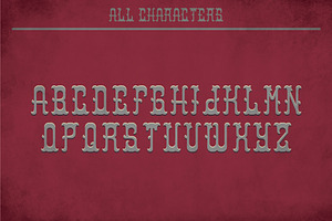 Colchester Label Typeface