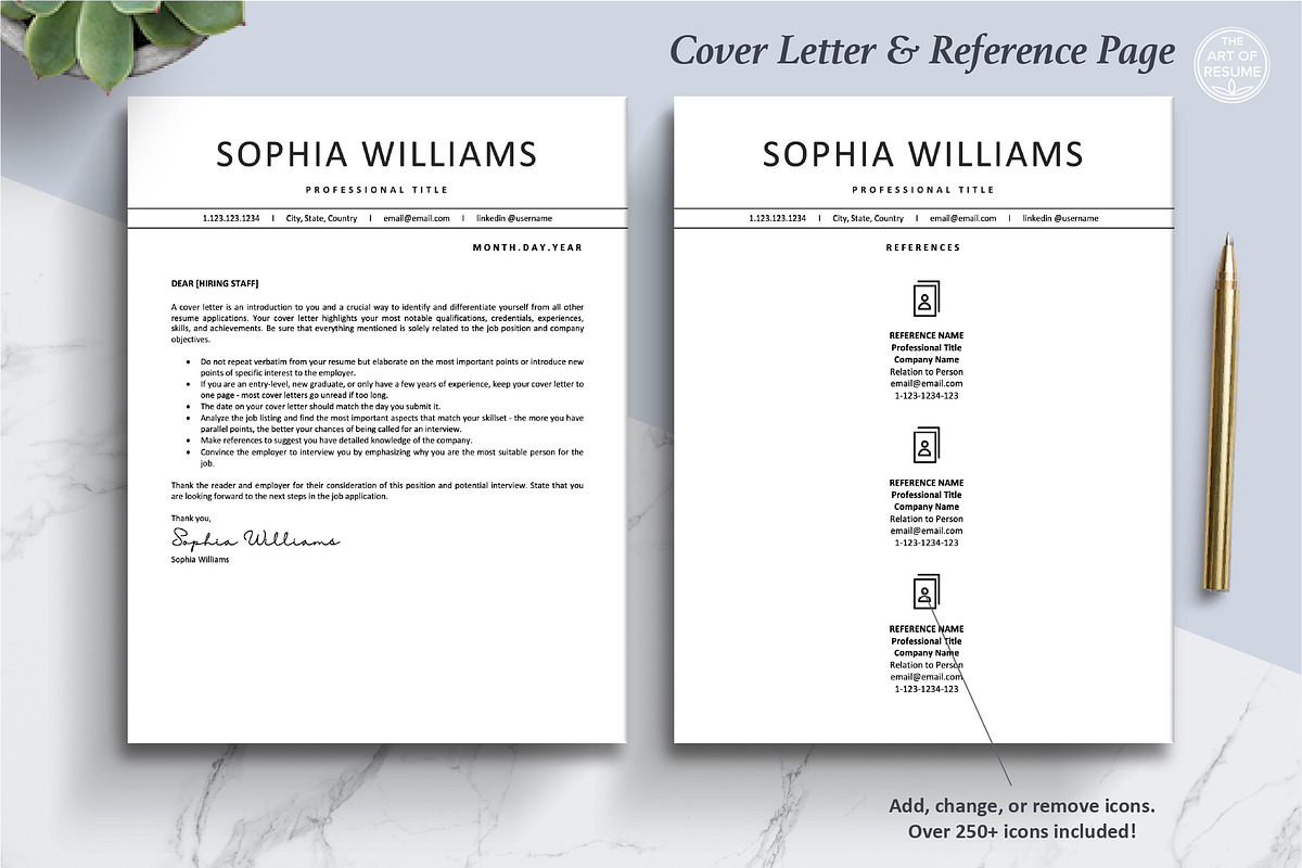 CV Resume Template | Word & Pages, a Resume Template by The Art of Resume (Photo 6 of 8)