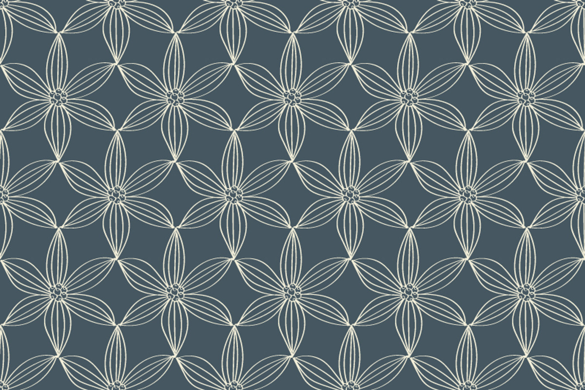 8 Pattern Seamless Asian style set, a Pattern Graphic by skyclick (Photo 9 of 9)