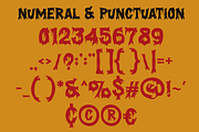 Shadows Fright Font, a Blackletter Font by Marvadesign (Thumbnail 7 of 8)
