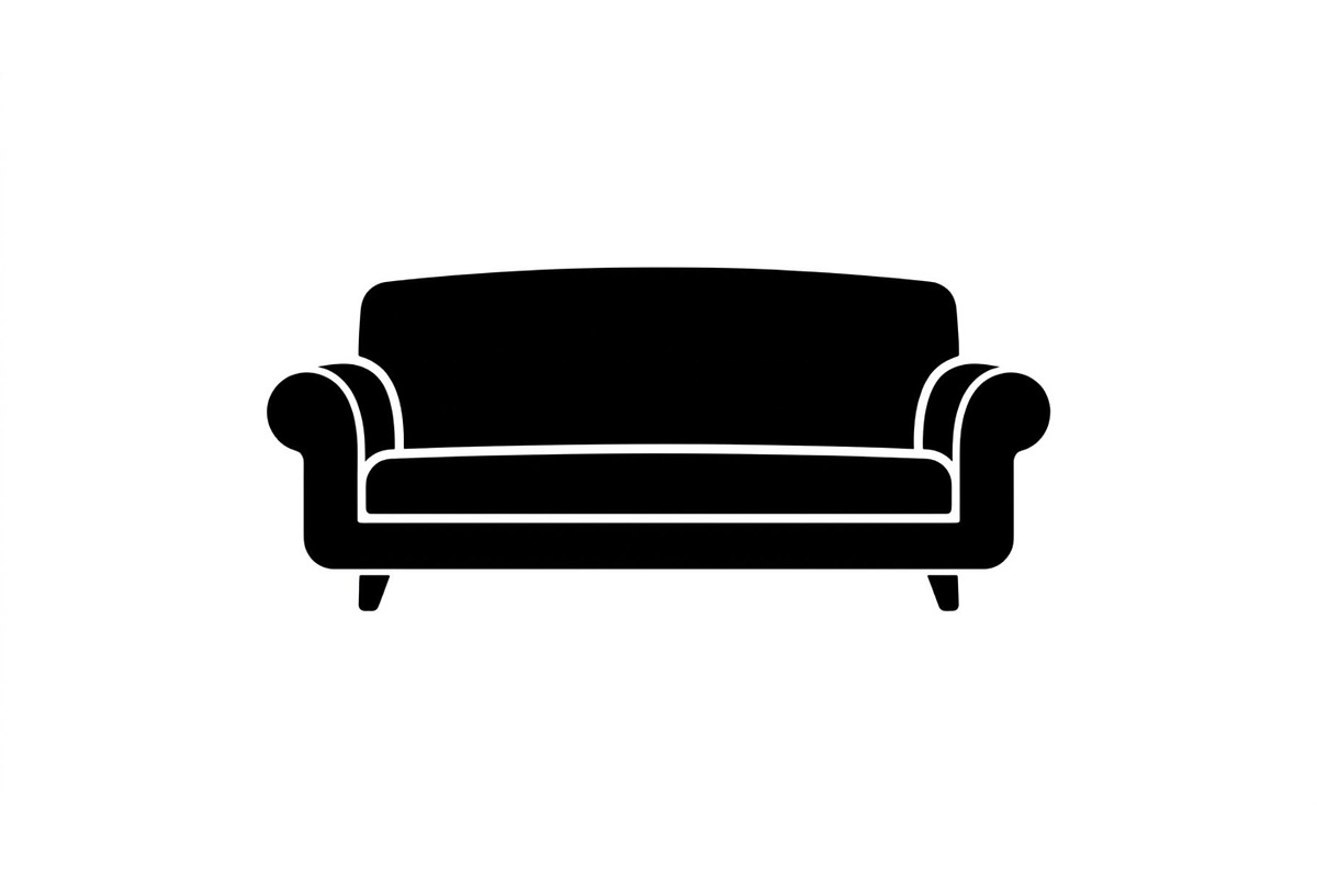 Living Room Sofa Silhouette Set, an Object Graphic by Designs_River (Photo 3 of 3)
