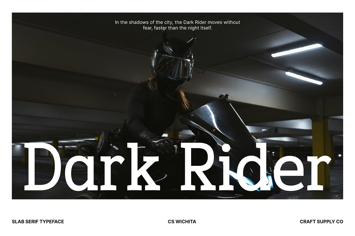 CS Wichita – Slab Serif Font, a Slab Serif Font by Craft Supply Co. (Photo 6 of 8)
