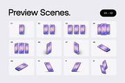 Galaxy S26 - 24 Mockups Scenes, an Android Mockup by Asylab (Thumbnail 2 of 62)