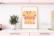 Boho Retro Summer Is A State Of Mind, an Illustration by Dream Creation (Thumbnail 6 of 8)