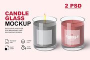 Candle Glass Mockup, a Product Mockup by GraphicsPixel (Thumbnail 1 of 4)