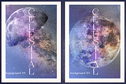 Celestial Magic Cosmic Backg, a Texture Graphic by Vintage Digital Textures (Thumbnail 11 of 13)