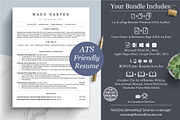 ATS Friendly Resume CV Template, a Resume Template by The Art of Resume (Thumbnail 2 of 10)