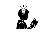 50 Education Learning Silhouette Bun, an Illustration by Creativeshirt (Thumbnail 12 of 51)