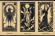 22 Tarot Patterns of Major Arcana, an Object Graphic by lynnn423 (Thumbnail 3 of 8)