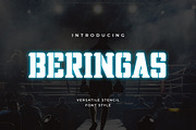 Beringas Capital Display, a Slab Serif Font by UICreative (Thumbnail 1 of 5)