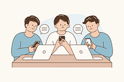 The Screen Divide Illustration, an Object Graphic by Jump Studio (Thumbnail 9 of 12)