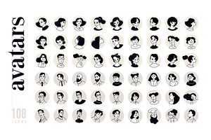 People avatar icons, an Icon by PureSolution