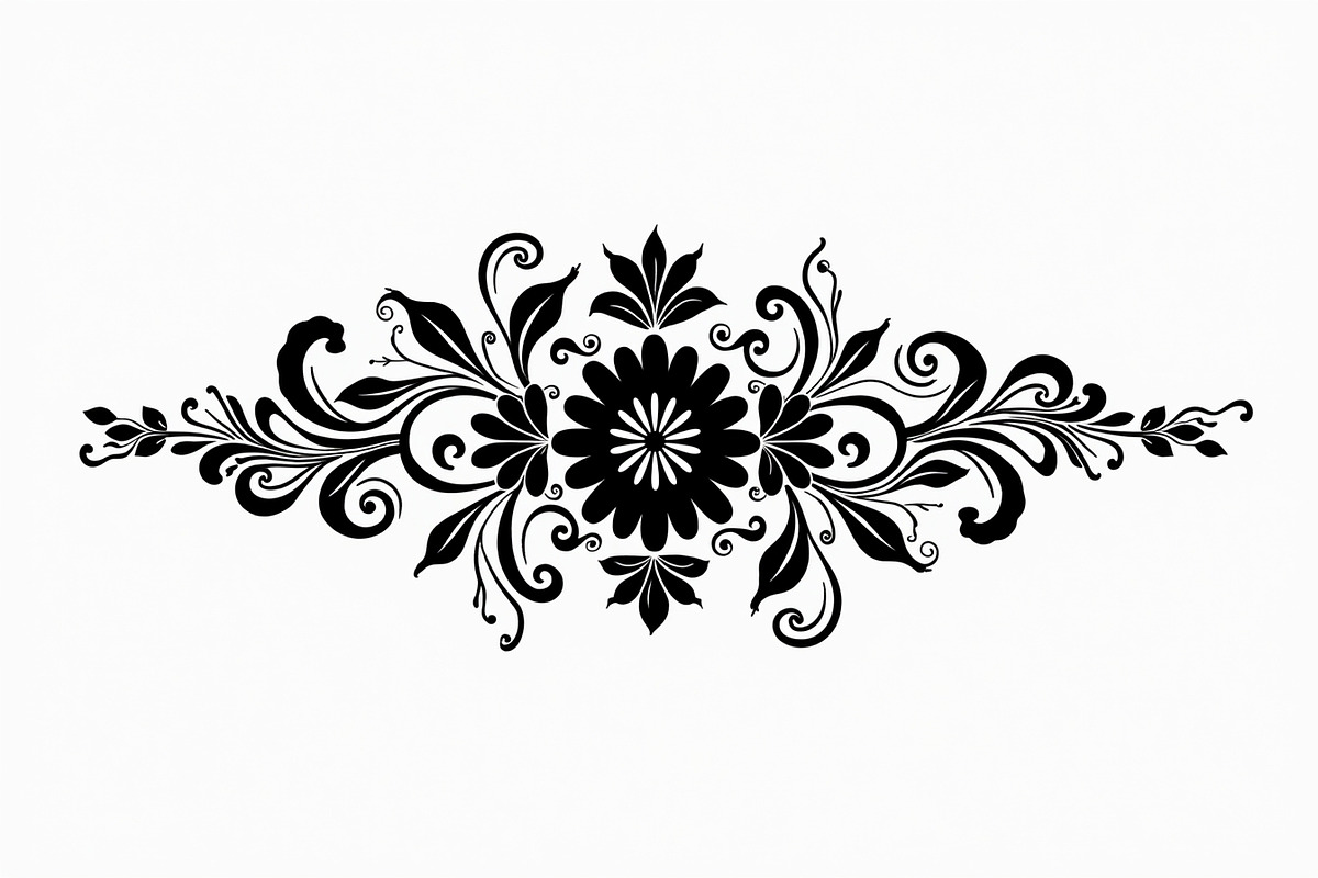Classic Floral Border Collection, an Illustration by Artivon (Photo 10 of 21)