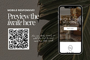 Elegant Boho Wedding Website Invite, a Templates & Theme by JOA CREATIVE LAB (Thumbnail 2 of 8)