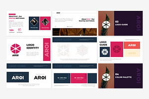 Aroi - Brand Guideline Template