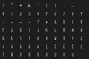Capital Accents font, a Handwritten Font by dxxb studio (Thumbnail 2 of 2)